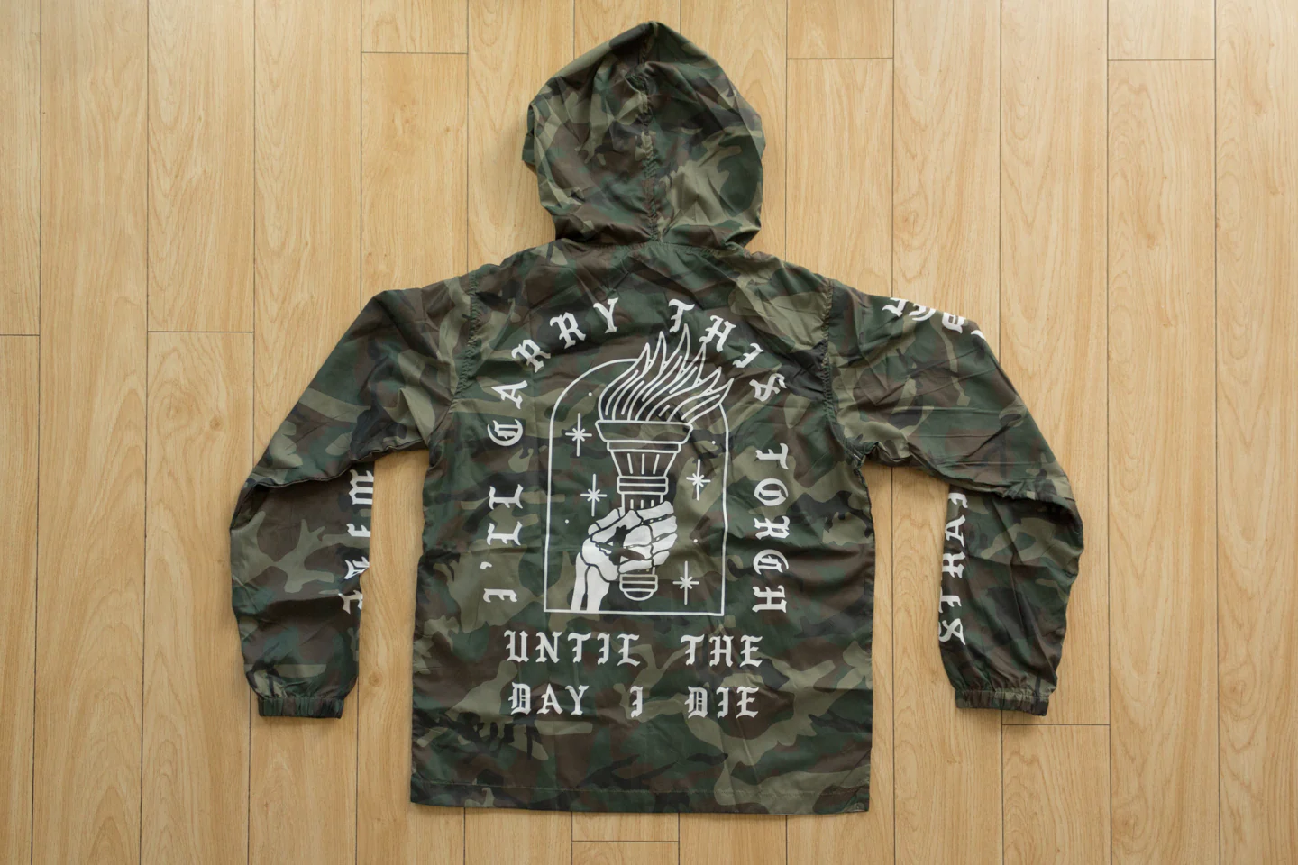 I'll Carry This Torch Windbreaker - Image 4