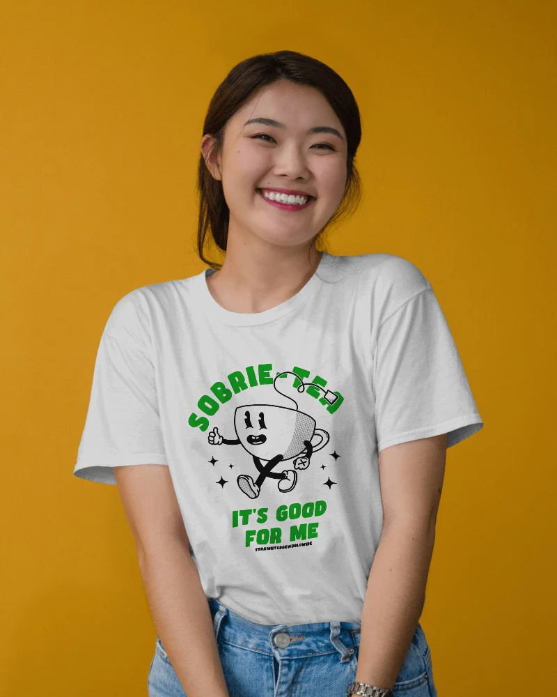 Ladies Sobrie-Tea Tee - Image 6