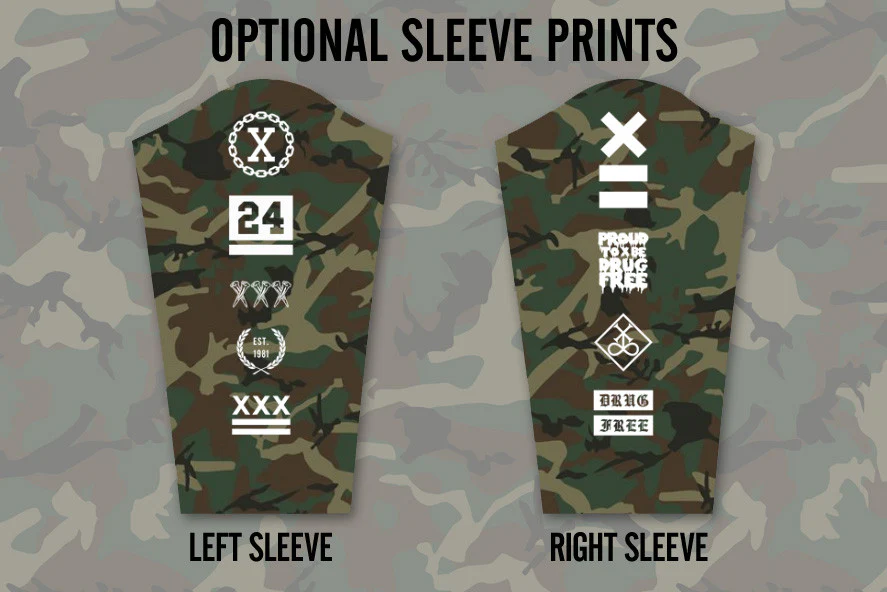 Ladies Woodland Camo Windbreaker - Image 4